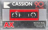 Compact Cassette Cassion AX 90 Type I Normal 1988 Canada