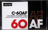 Compact Cassette Aurex AF 60 Type I Normal 1980 Japan