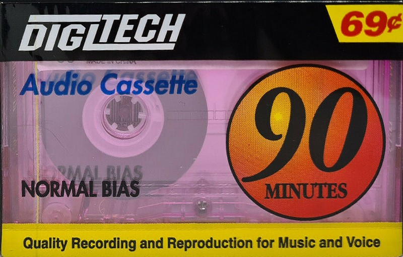 Compact Cassette Digitech 90 Type I Normal 1998 USA