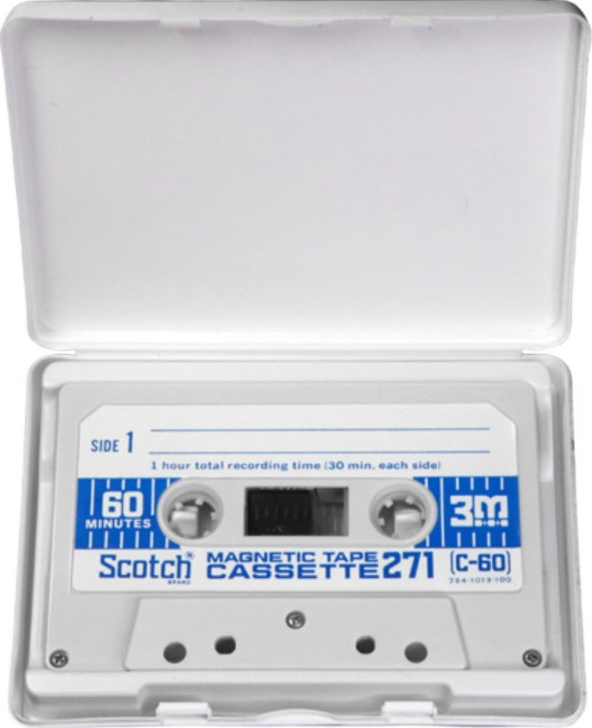 Compact Cassette Scotch 271 60 "Sumitomo 3M Limited" Type I Normal 1968 Japan