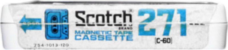 Compact Cassette Scotch 271 60 "Sumitomo 3M Limited" Type I Normal 1968 Japan