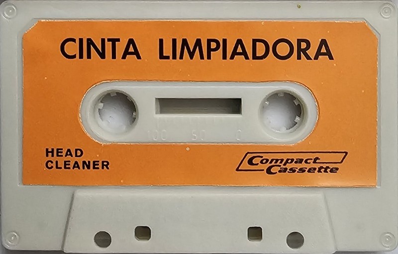 Compact Cassette No Name Cleaning Cassette Spain