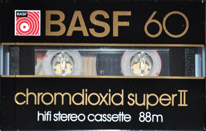 Compact Cassette: BASF  - Chromdioxid Super II 60