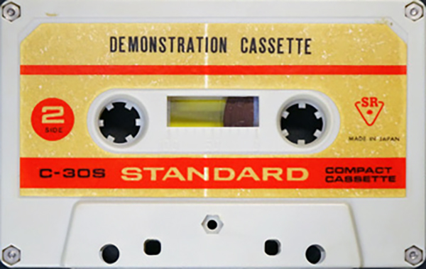 Compact Cassette Standard 30 Demonstration Tape 1969 Japan