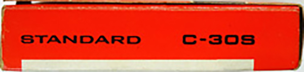 Compact Cassette Standard 30 Demonstration Tape 1969 Japan