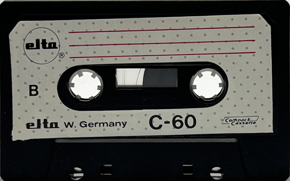 Compact Cassette Elta 90 "LN" Type I Normal 1992 Europe