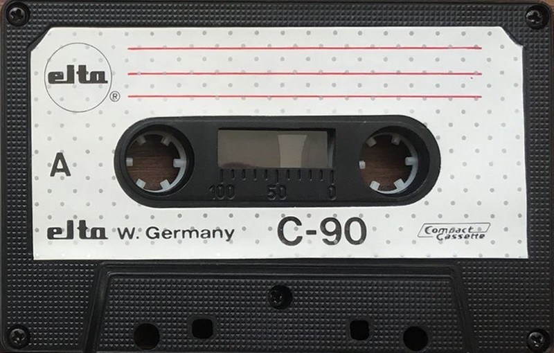Compact Cassette Elta 90 "LN" Type I Normal 1992 Europe