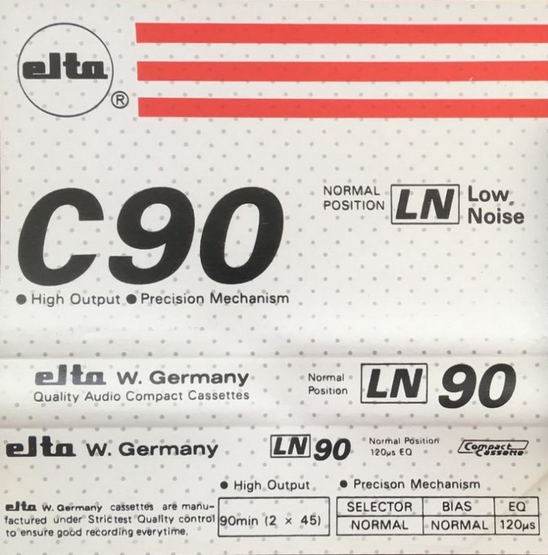 Compact Cassette: Unknown Elta -  90