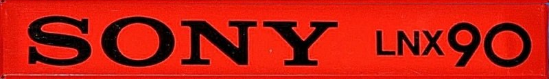 Compact Cassette Sony LNX 90 Type I Normal 1978 North America