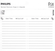 Compact Cassette Philips FSX 60 Type I Normal 1990 Europe