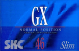 Compact Cassette SKC GX 46 Type I Normal 1995 Europe