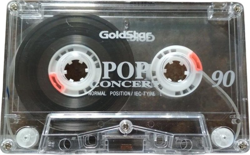 Compact Cassette: GoldStar / LG Goldstar - Pop Concert 90