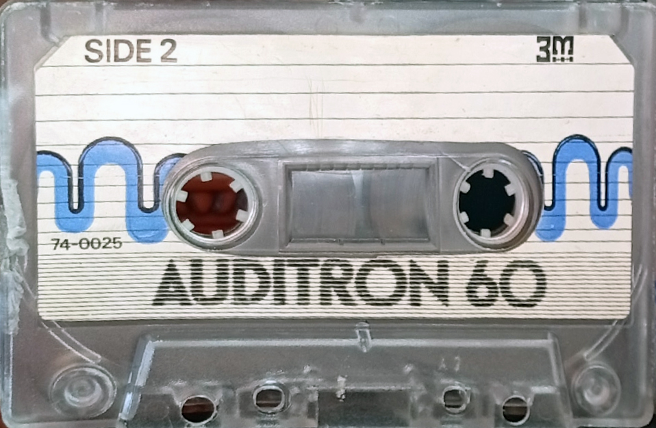 Compact Cassette Auditron 60 Type I Normal Southern Africa