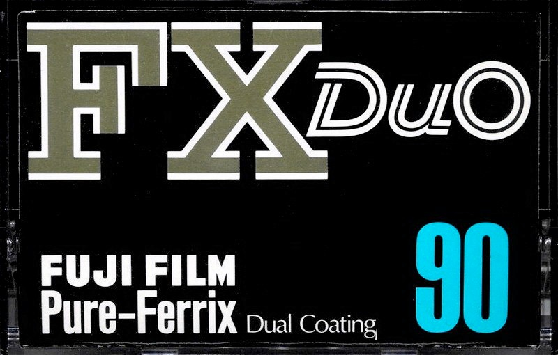 Compact Cassette Fuji Film FX Duo 90 Type I Normal 1974 Japan