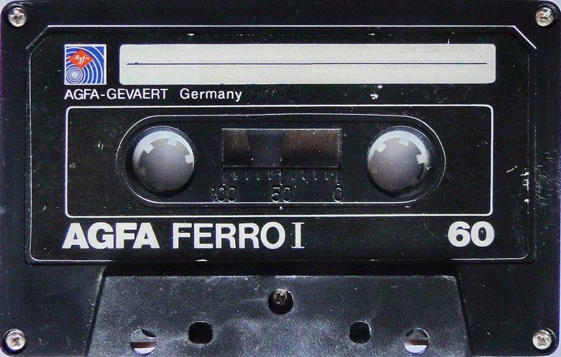Compact Cassette AGFA Ferro I 60 Type I Normal 1978 Europe