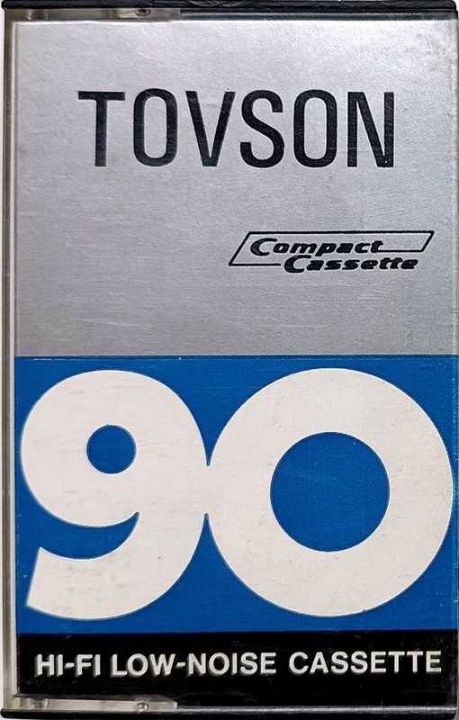 Compact Cassette Tovson 90 Type I Normal 1978 Germany
