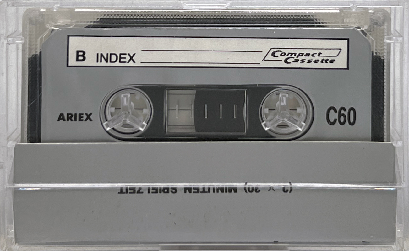 Compact Cassette Ariex 60 Type I Normal 1979 Germany