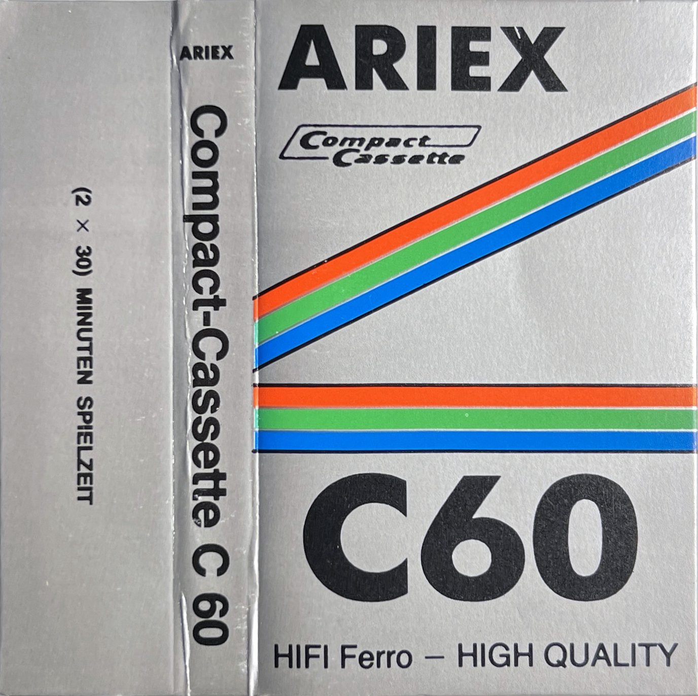 Compact Cassette Ariex 60 Type I Normal 1979 Germany