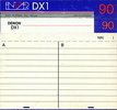 Compact Cassette Intap DX1 90 "Denon" Type I Normal 1995 Russia