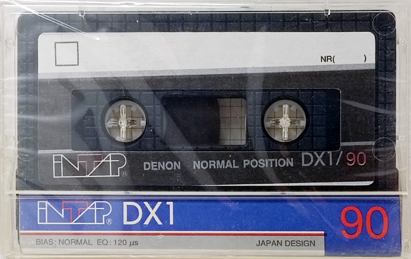 Compact Cassette Intap DX1 90 "Denon" Type I Normal 1995 Russia