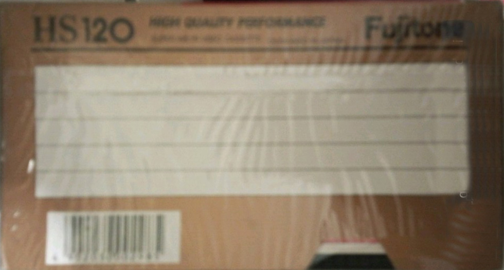 VHS, Video Home System Fujitone 120 Type I Normal Europe