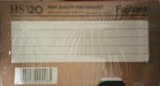 VHS, Video Home System Fujitone 120 Type I Normal Europe