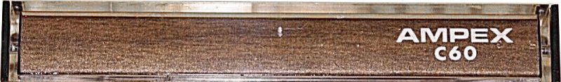 Compact Cassette Ampex 60 Type I Normal 1972 USA