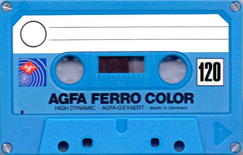 Compact Cassette AGFA Ferrocolor 120 Type I Normal 1978 Europe