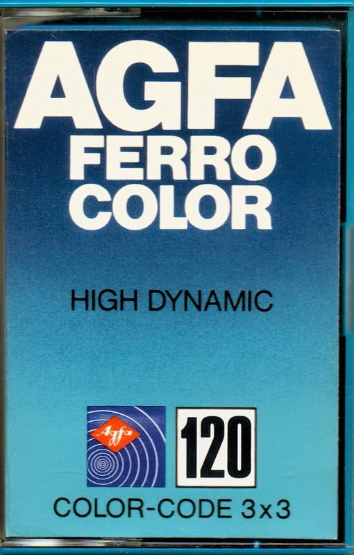 Compact Cassette: AGFA  - Ferrocolor 120