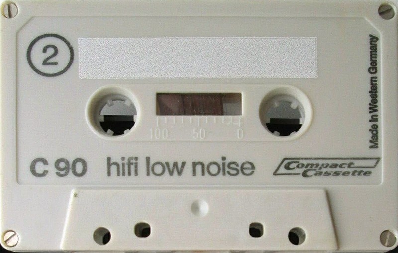 Compact Cassette Troubadour 90 Type I Normal 1976 Germany