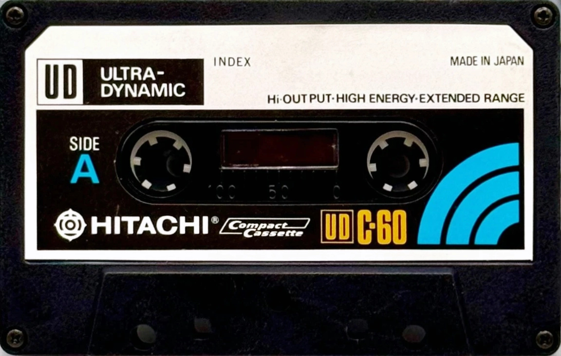 Compact Cassette Hitachi UDR 90 Type I Normal 1973 Japan