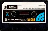 Compact Cassette Hitachi UDR 90 Type I Normal 1973 Japan