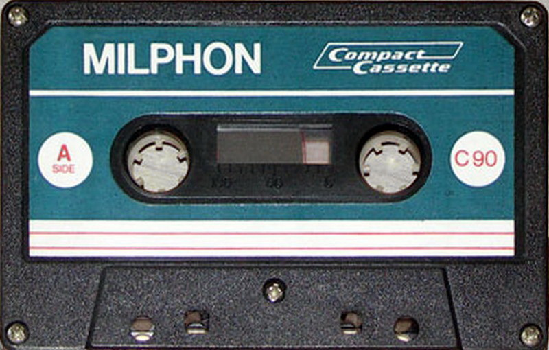 Compact Cassette Milphon 90 Type I Normal 1978 Europe