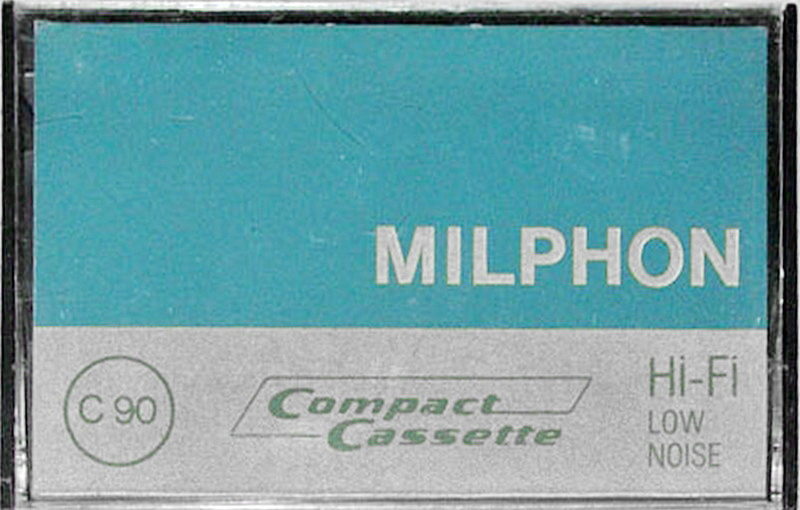 Compact Cassette Milphon 90 Type I Normal 1978 Europe