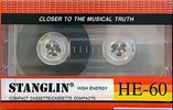 Compact Cassette Stanglin HE 60 Type I Normal Hong Kong