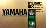 Compact Cassette Yamaha Music EX 46 Type I Normal 1982 Japan