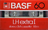 Compact Cassette BASF LH Extra I 60 Type I Normal 1981 Brazil