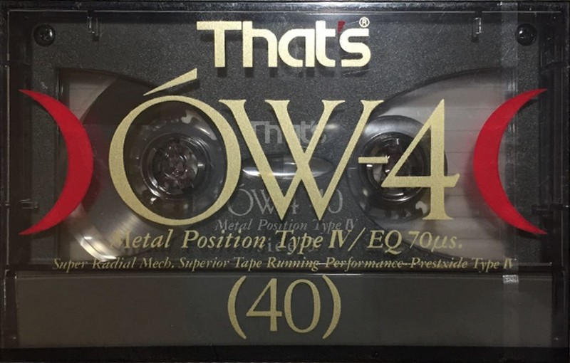 Compact Cassette: Taiyo Yuden Thats - OW-4 40