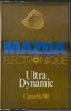 Compact Cassette MAZDA Electronique Ultra Dynamic 90 Type I Normal Europe