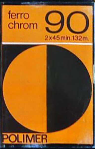 Compact Cassette Polimer 90 Type III Ferro Chrome 1979 Hungary