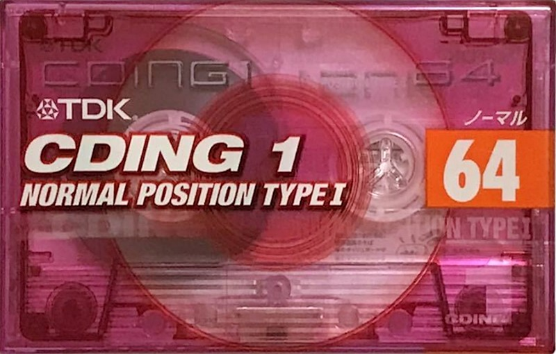 Compact Cassette: TDK  - CDing 1 64