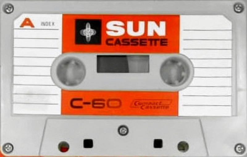 Compact Cassette Sun LN 60 Type I Normal 1972 Hong Kong