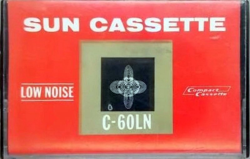 Compact Cassette Sun LN 60 Type I Normal 1972 Hong Kong