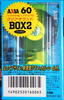 Compact Cassette AXIA Box 2 60 "BOX2C 60" Type II Chrome 1997 Japan