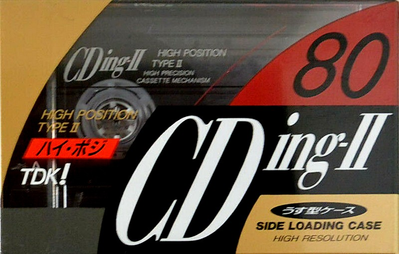 Compact Cassette: TDK  - CDing-II 80