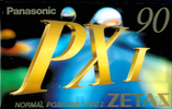 Compact Cassette Panasonic PX I 90 "RT-90PX1" Type I Normal 1994 Japan