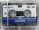 Microcassette, Minicassette Silver 30 Type I Normal Japan