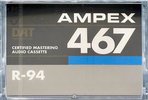 Digital Audio Tape Ampex 467 94 Type IV Metal 1993 USA