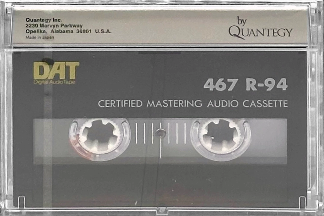 Digital Audio Tape Ampex 467 94 Type IV Metal 1993 USA