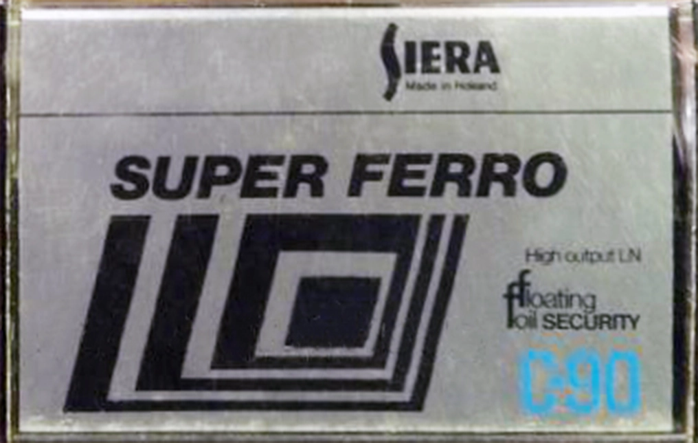Compact Cassette Siera Super Ferro 90 Type I Normal 1978 Europe